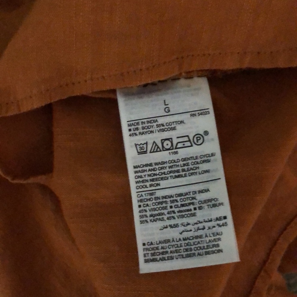 Old Navy Rust Top - Picture 3 of 4